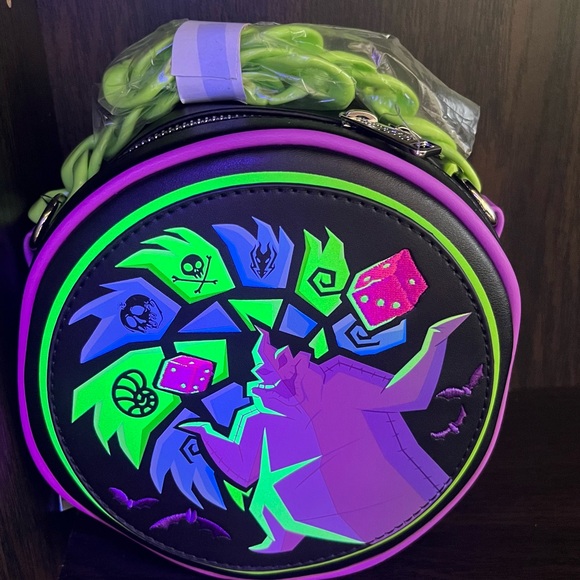 NWT Disney Loungefly Nightmare Before Christmas Oogie Boogie Crossbody Bag - Picture 2 of 4